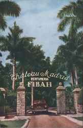 Chateau Madrid, Perfumeria Fibah Postcard