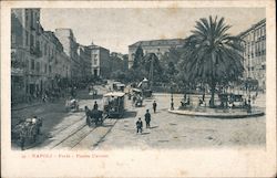 Via Foria & Piazza Cavour Postcard