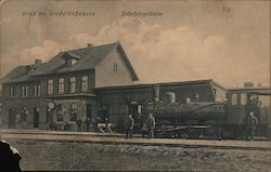 Railroad Station Postcard