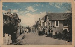 Route de Bergerac - La Poste Postcard