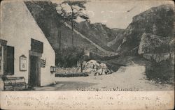 Winnats Pass Castleton, England Yorkshire Postcard Postcard Postcard