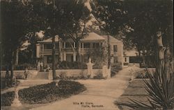 Villa Mt, Clare, Flatts, Bermuda Postcard Postcard Postcard