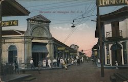 Managua Markets Postcard