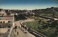 Jerusalem. First View of Jerusalem Postcard
