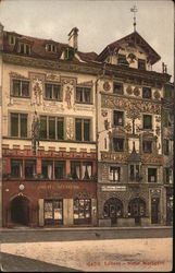 Hotel Metzgern Lucerne, Switzerland Postcard Postcard Postcard