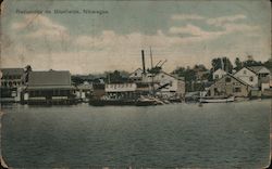Recuerdos de Bluefields, Nicaragua. Postcard