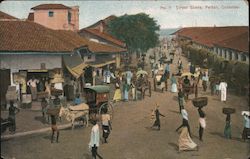 Street Scene, Pettah, Colombo Postcard