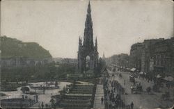 Scott's Monument Postcard