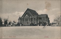 Town Hall Simla, India Postcard Postcard Postcard