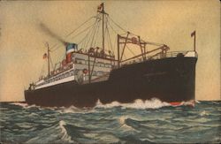 Sister ships of the United States Lines Postcard