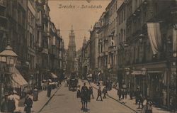 Dresden - Schiebstrade Germany Postcard Postcard Postcard