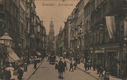 Dresden - Schiebstrade Postcard