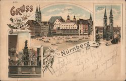 Gruss aus Nurnberg Postcard