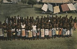 Zambezia - Machilleiros (Luabo) - Zambesi boys (Luabo) Mozambique Africa Postcard Postcard Postcard