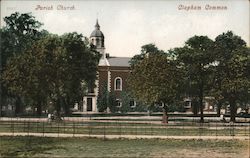 Parish Church, Clapham Common Postcard