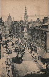 Fleet Street London, England Postcard Postcard Postcard