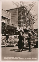 The Transport Pavilion, South Bank Exhibition, Festival of Britain 1951 Postcard