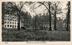 Berkeley Square, Mayfair Postcard