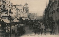 London - Regent Street Postcard