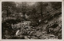 The Gorge and Barrow Bridge near Bolton Postcard
