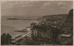 Hastings from the Castle Postcard