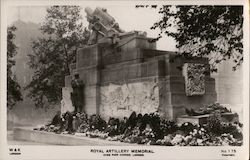 Royal Artillery Memorial, Hyde Park London, England Postcard Postcard Postcard