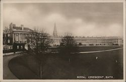 Royal Crescent, Bath Postcard