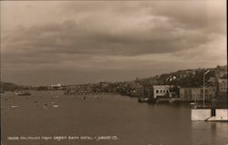 Falmouth from Green Bank Hotel. Postcard
