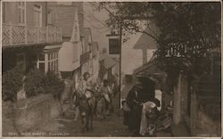 High Street - Clovelly, Devon Postcard