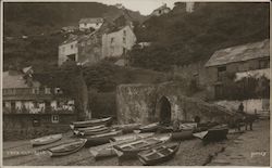 Clovelly Postcard