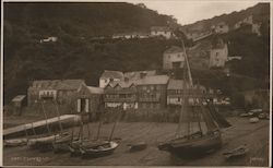 Clovelly Postcard