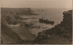 Pentreath day and lizard head Postcard