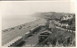 Budleigh Salterton, looking west Postcard