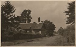 1861 Ann Hathaway's cottage. Shottery, Stratford-on-Avon Postcard