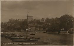 Windsor Castle from the Brocas Postcard