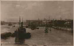 London from Tower Bridge Postcard