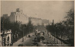 Victoria Embankment, Shell Mex Building Postcard