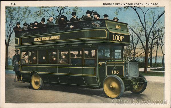 Double Deck Motor Coach Chicago Illinois