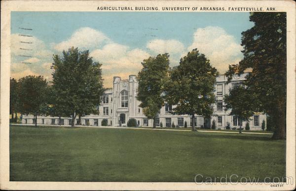 Agricultural Building, University of Arkansas Fayetteville