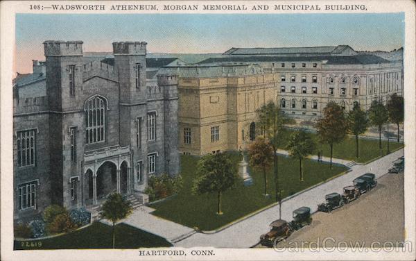 Wadsworth Atheneum, Morgan Memorial and Municipal Building Hartford Connecticut