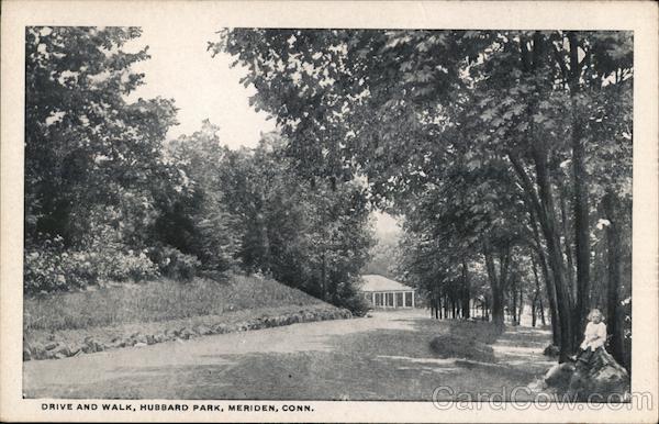 Drive and Walk, Hubbard Park Meriden Connecticut