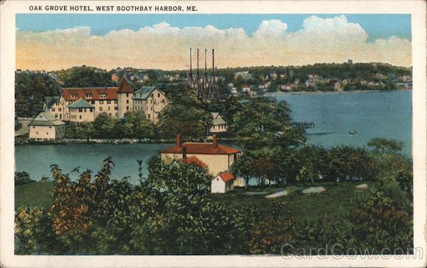 Oak Grove Hotel West Boothbay Harbor Maine