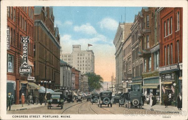 Congress Street Portland Maine
