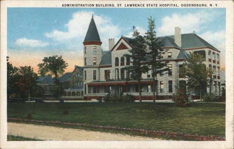 Administration Building, St. Lawrence State Hospital Ogdensburg New York
