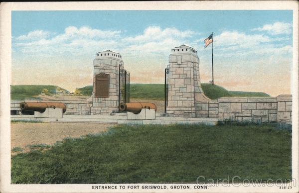 Entrance to Fort Griswold Groton Connecticut
