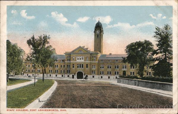 Staff College Fort Leavenworth Kansas