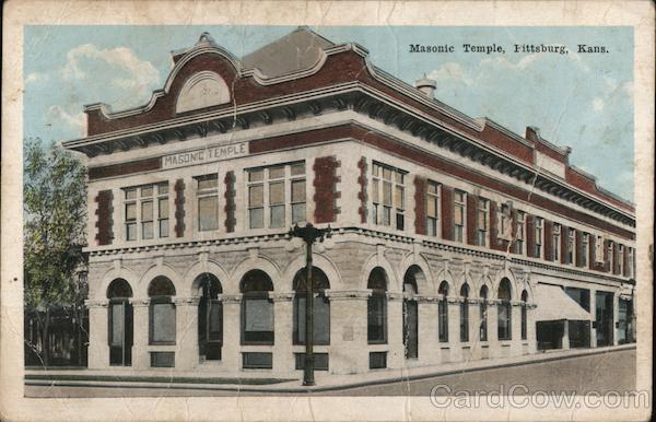 Masonic Temple Pittsburg Kansas