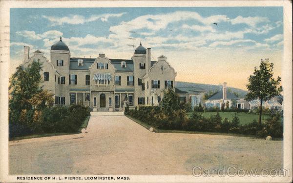 Residence of H. L. Pierce Leominster Massachusetts