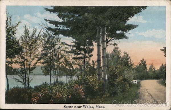 Scene near Wales, Mass. Massachusetts