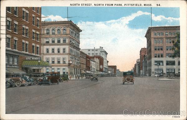 North Street, North from Park Pittsfield Massachusetts
